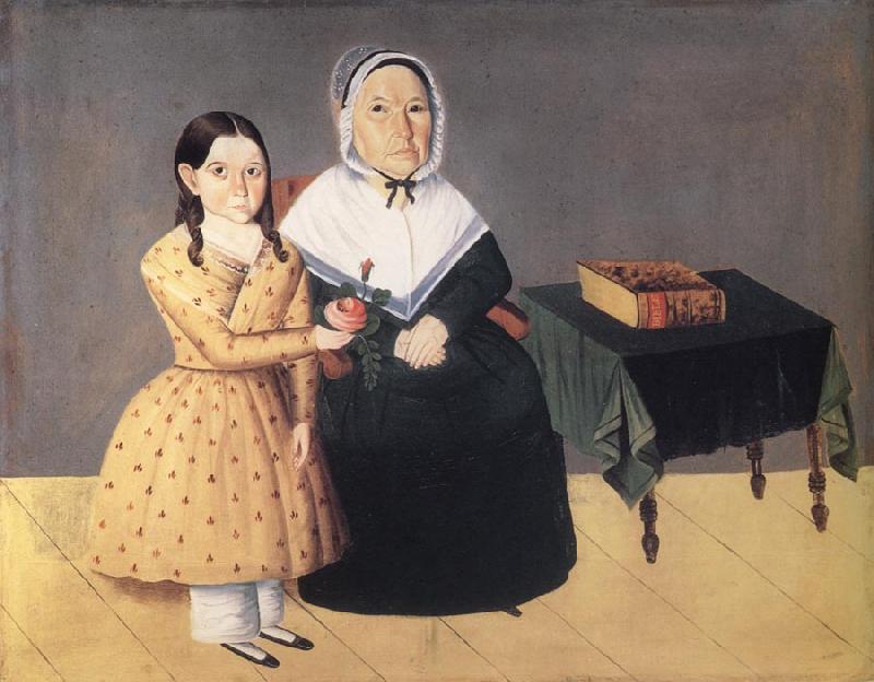 Anna Gould Crane and Granddaughter Jennette